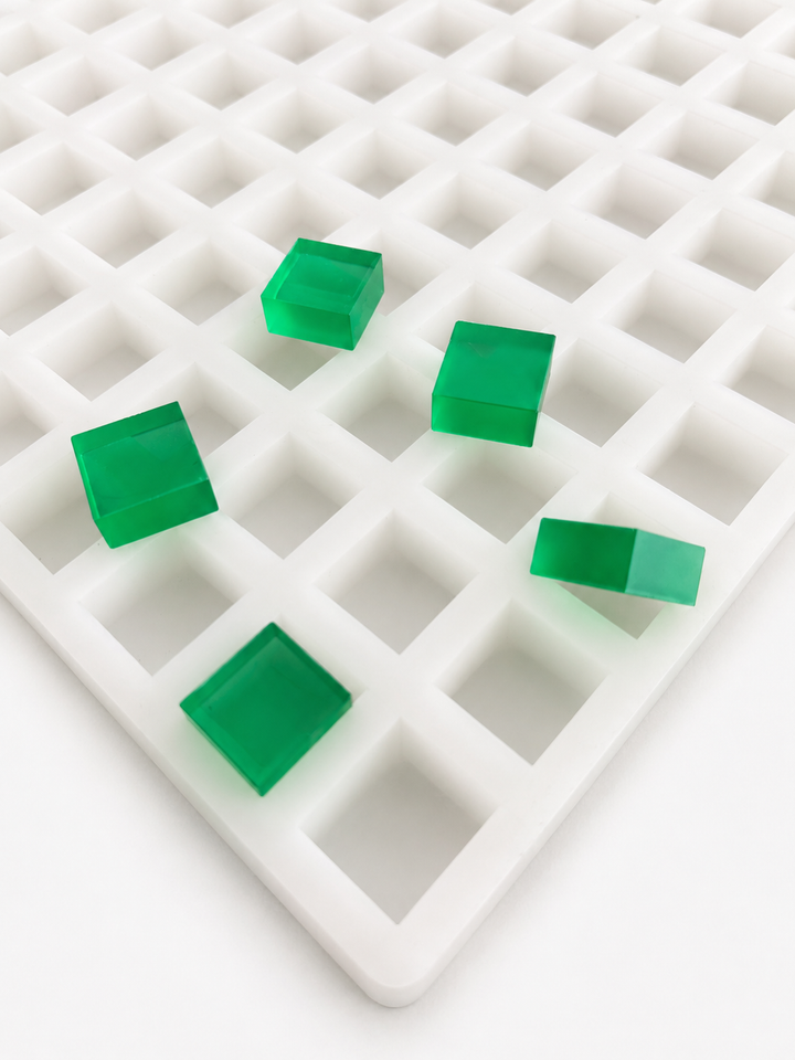 Vierkante gummyvormen