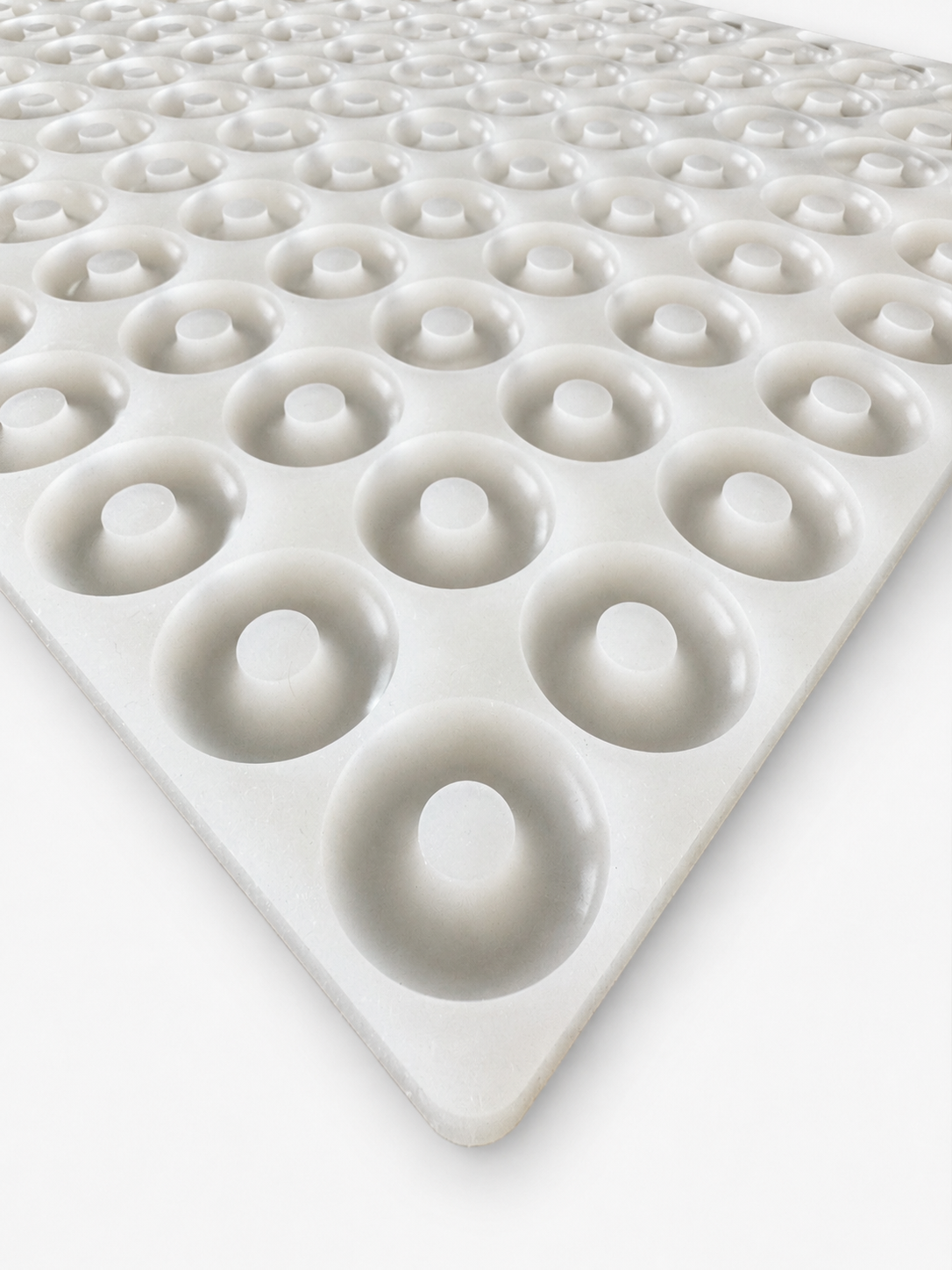 Baker Perkins compatible silicone peach ring gummy mold