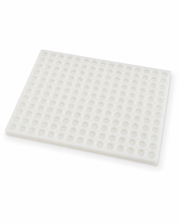 3.2 ml cilinder gummy schimmel - 192 holtes - 0