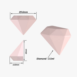Moule gommeux diamant de 3,5 ml