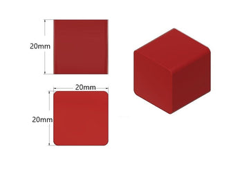 8 ml Cube Gummy Mold - 192 holtes