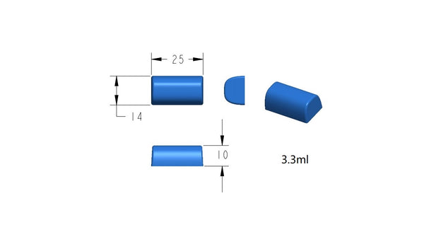 Moule gommeux Rancher de 3,3 ml